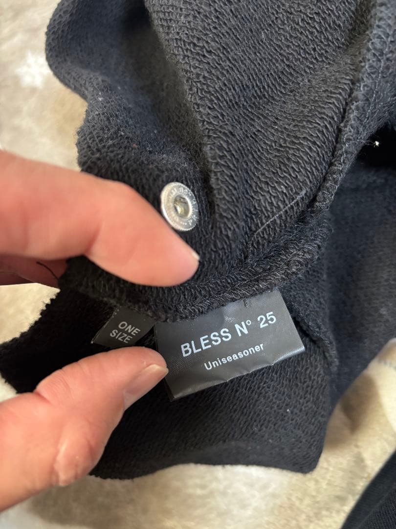 BLESS N°25 ハイネック半袖スウェット