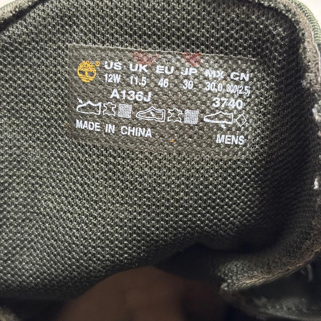 未使用　Timberland ティンバーランド　迷彩ブーツ　カモ柄　ワークブーツ