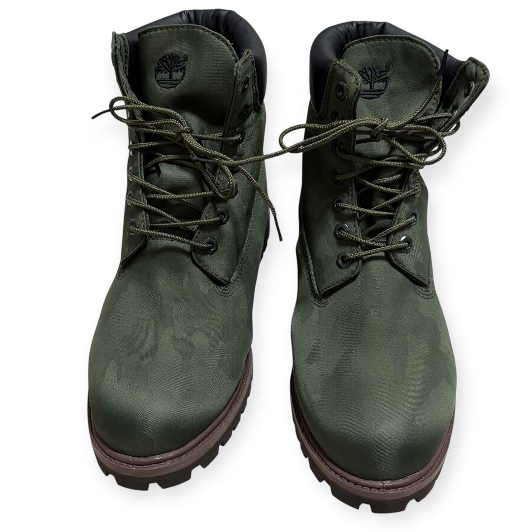 未使用　Timberland ティンバーランド　迷彩ブーツ　カモ柄　ワークブーツ