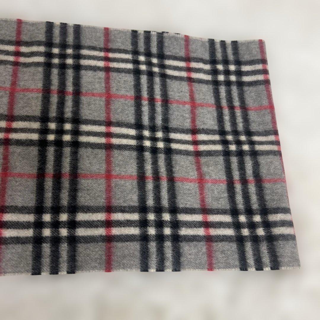 【極美品】Burberrys カシミア100% マフラー ノバチェック