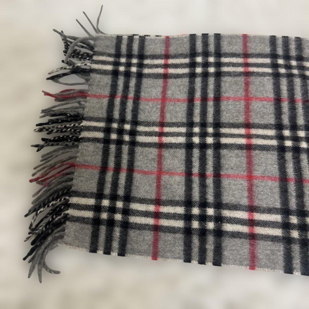 【極美品】Burberrys カシミア100% マフラー ノバチェック