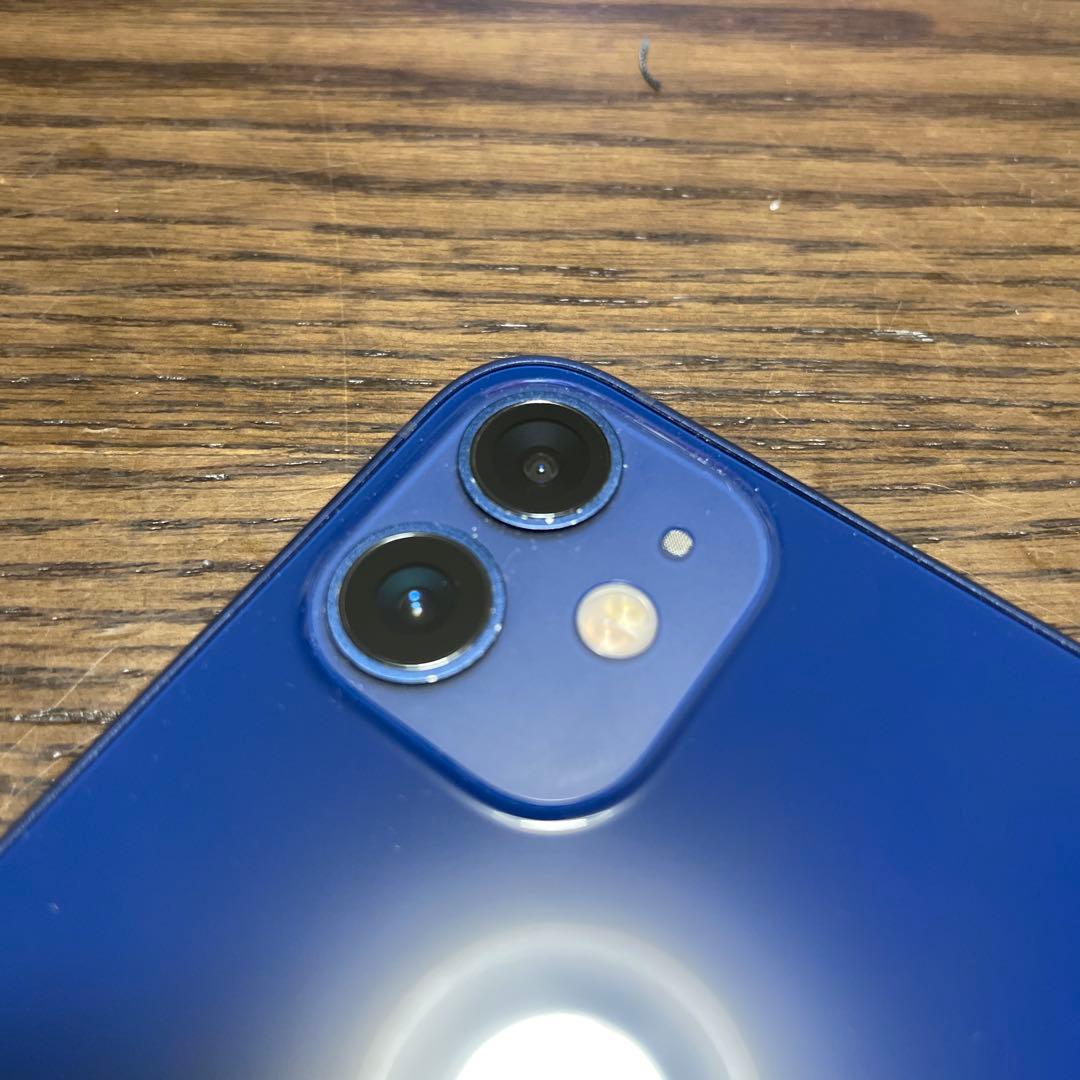 【送料込】Apple iPhone 12 mini 本体 青　128gb