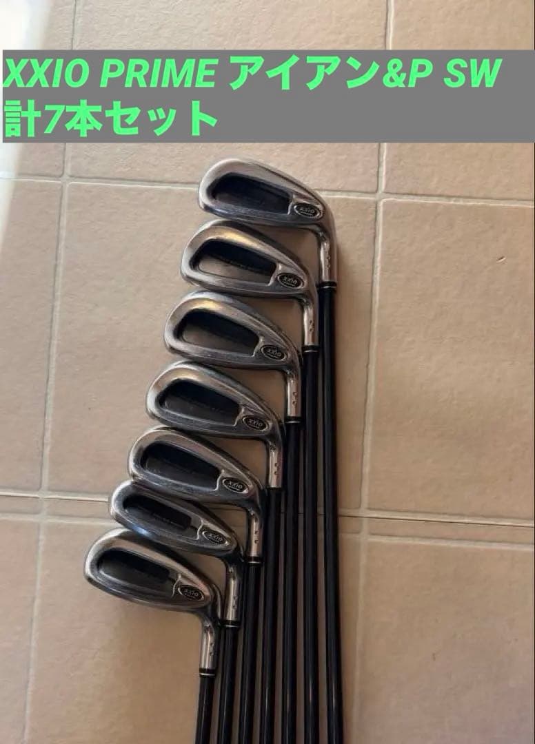 XXIO PRIME（2005） アイアン セット IR XXIO SP300