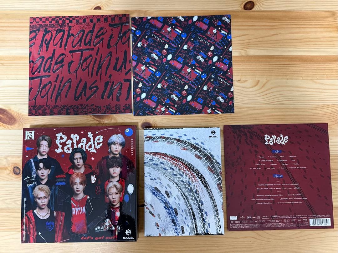 その他 MAZZEL Parade CD +Blu-ray