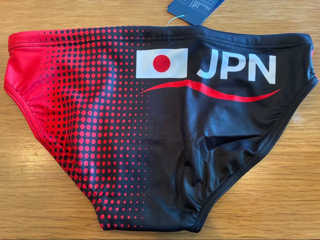 【新品】Turboメンズ水球用水着、Japanロゴ、Mサイズ