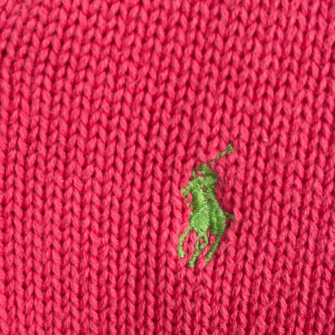 ポロゴルフ ラルフローレン RALPH LAUREN ベスト ニットM ピンク