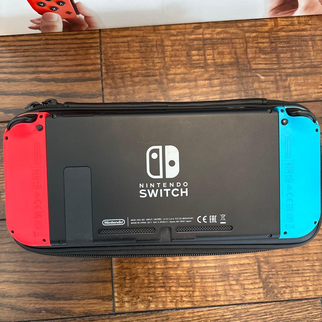 ニンテンドースイッチ　ネオンブルー/ネオンレッド 本体　美品　おまけ付き