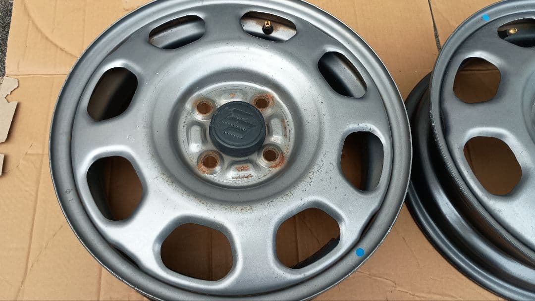 ハスラー純正 15インチスチールホイール２本