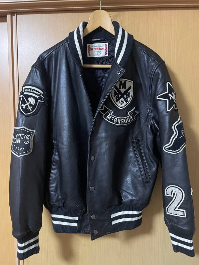 マックレガー スタジャン 革ジャン