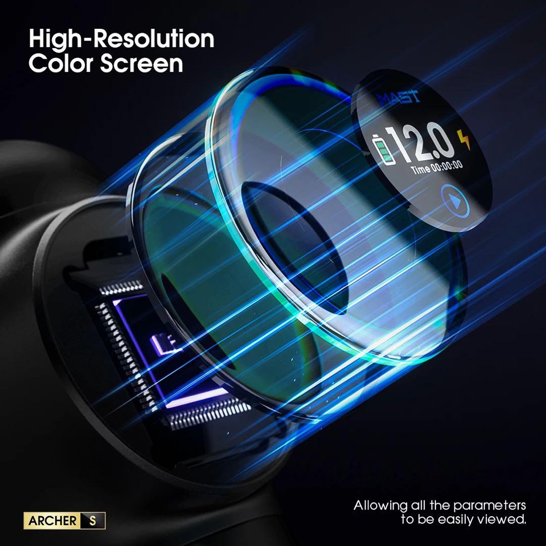 ★ワイヤレスタトゥーペン★新型マストアーチャーS 超高速充電　アートメイク／練習