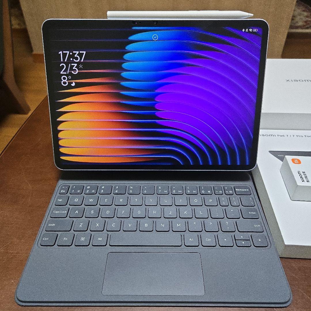 Xiaomi Pad 7 8G/256GB/ キーボードカバー/ ペン