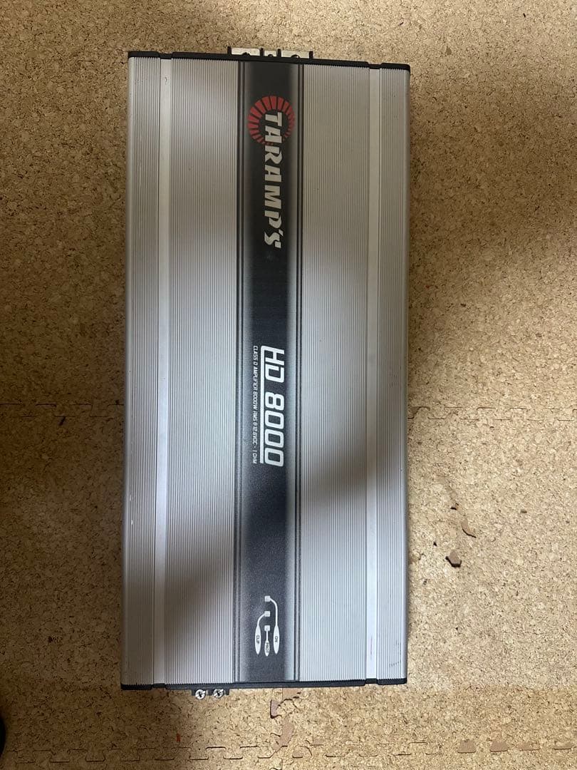 TARAMPS HD8000 クラスDアンプ　美品‼️