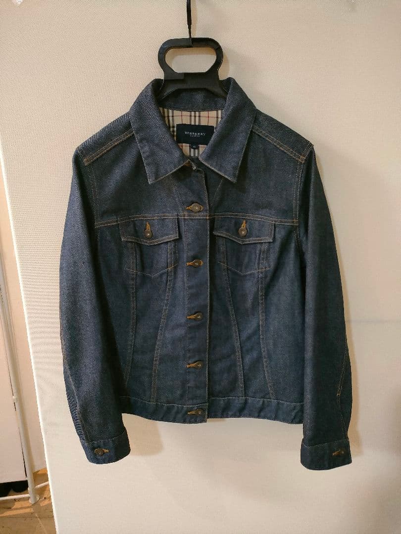 BURBERRY LONDON ダークブルー デニムジャケット