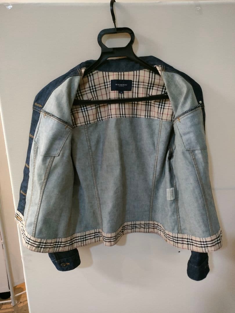 BURBERRY LONDON ダークブルー デニムジャケット
