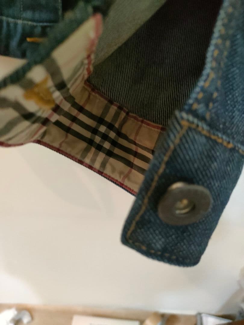BURBERRY LONDON ダークブルー デニムジャケット