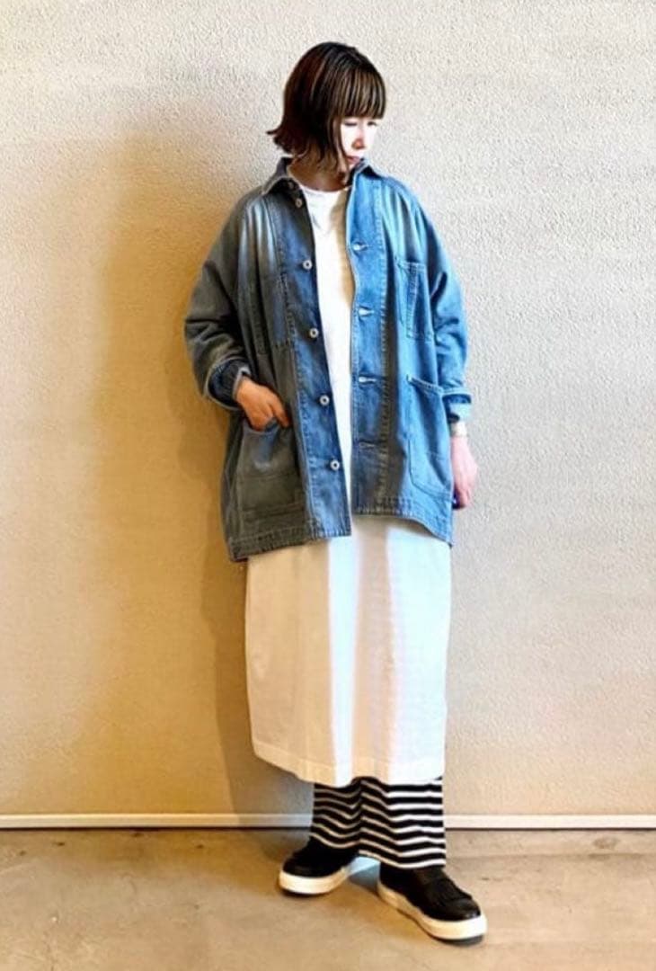 ジャーナルスタンダードラックス 10ozデニムカバーオール