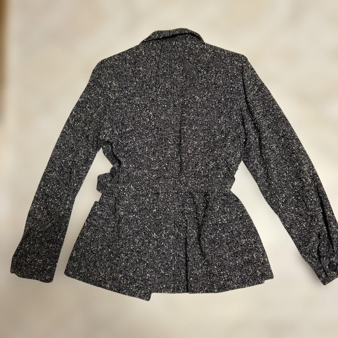 MaxMara テーラードジャケット ブラック・ホワイト