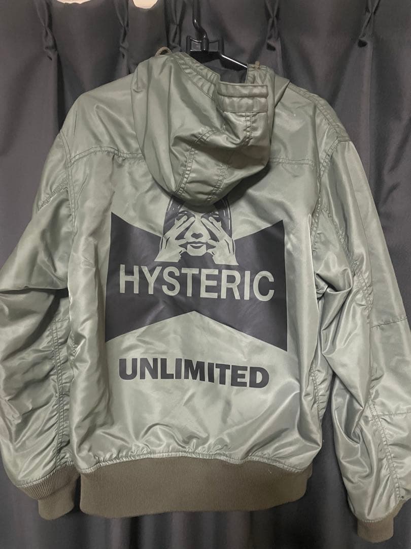 ヒステリックグラマー　ミリタリージャケット
