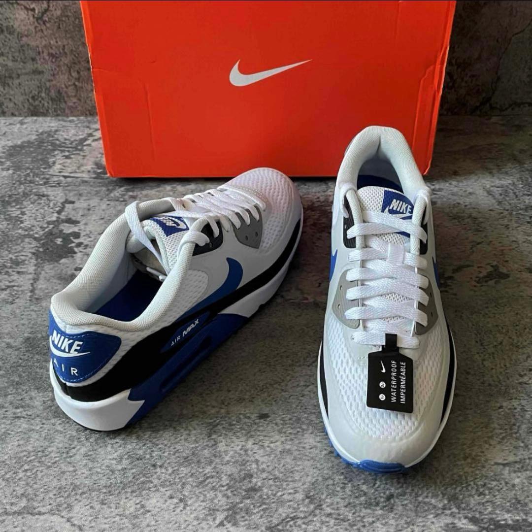 NIKE AIR MAX 90 G 青 24.5 ナイキ エアマックス　ゴルフ
