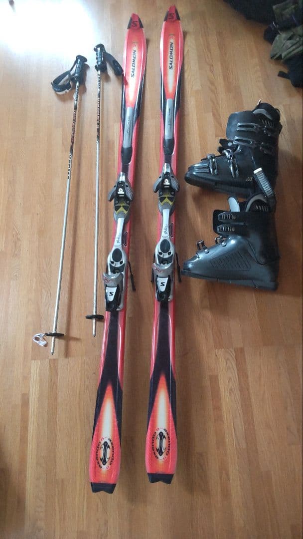 SALOMON　スキー　ブーツストックセット