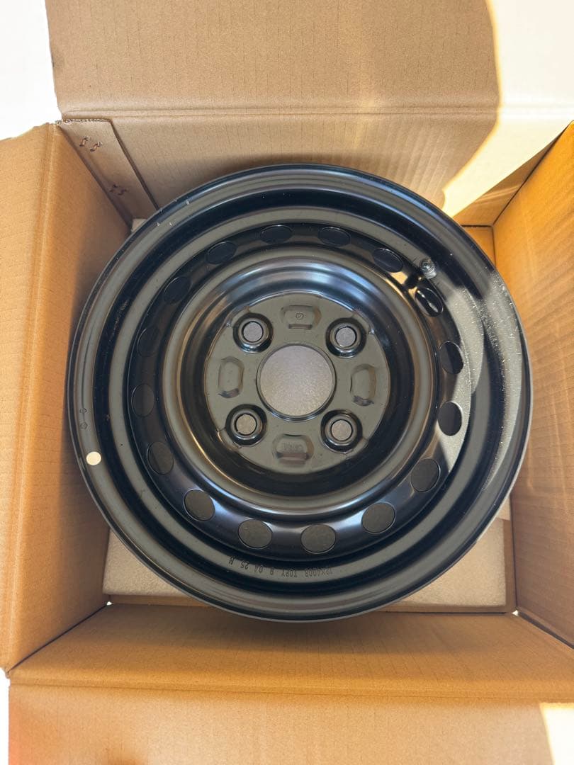 M*a様 ダイハツ純正　新車外し　12インチ鉄ホイール　4本セット