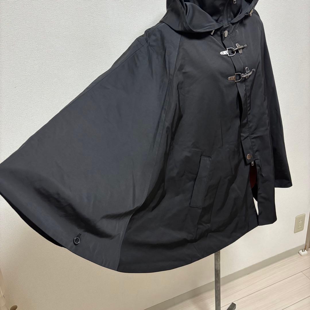 美品■Deorart■ファイヤーマン バックル フード付 マントコート フード