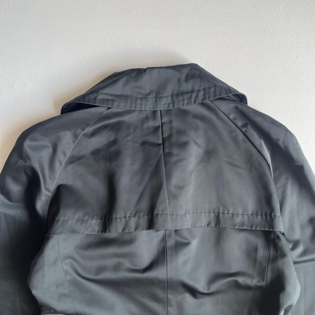 マックスマーラ　トレンチコート　ダブル　ベルト　Max&Co　ロング　ブラック