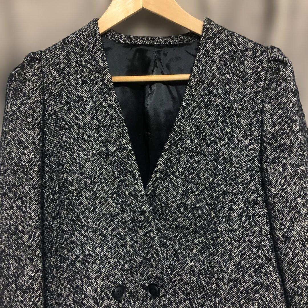 【完売品】アンプレガント　ノーカラー　ジャケットコート