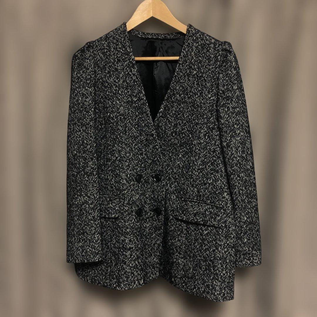 【完売品】アンプレガント　ノーカラー　ジャケットコート