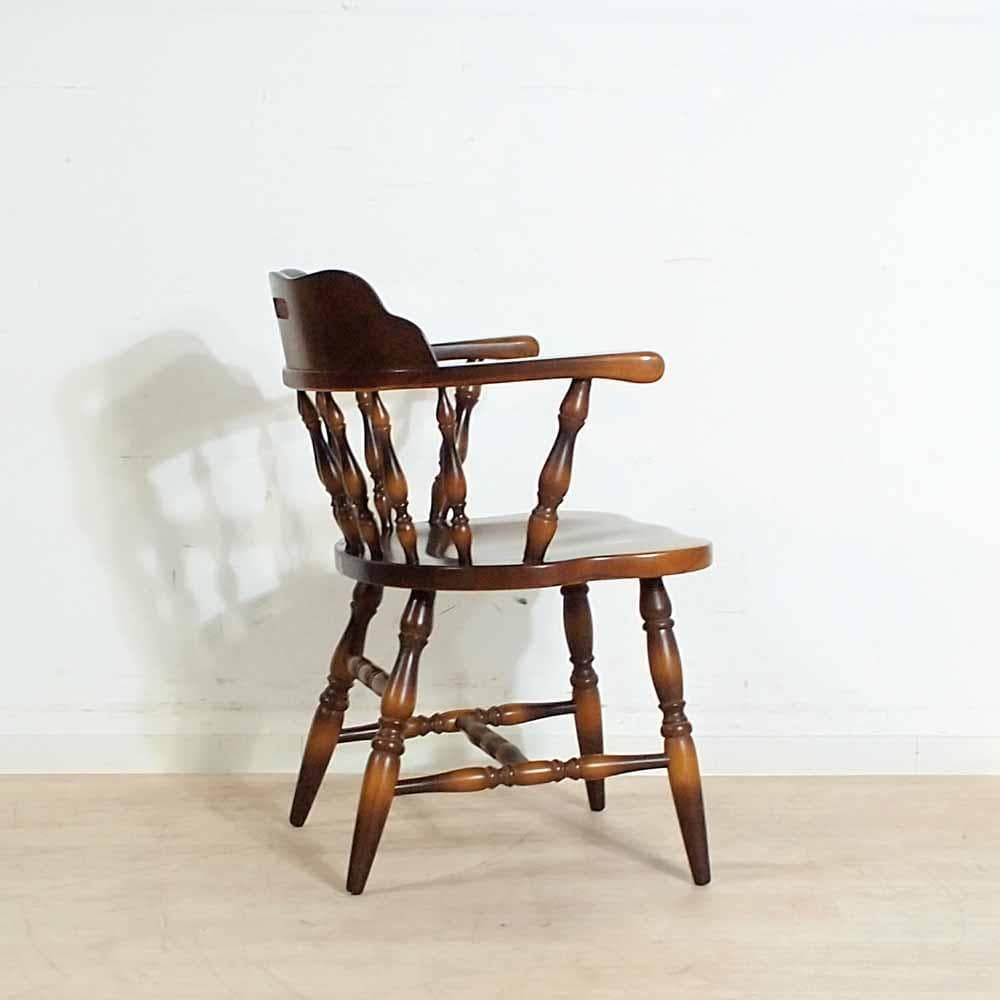 飛騨産業 キツツキ 穂高 キャプテンチェア C アームチェア ZR24383