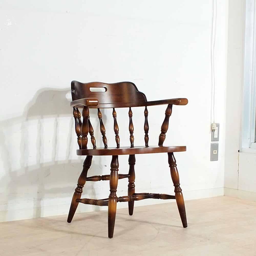 飛騨産業 キツツキ 穂高 キャプテンチェア C アームチェア ZR24383