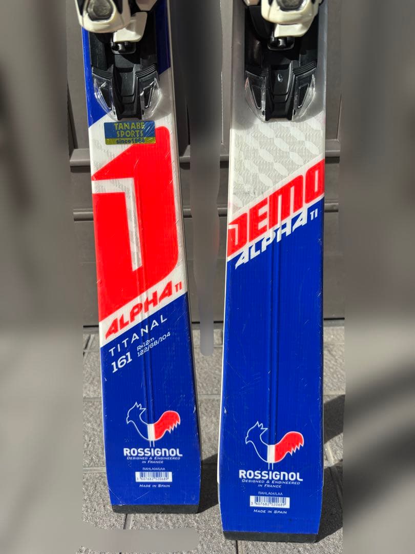 スキー ROSSIGNOL DEMO ALPHA TI 161cm