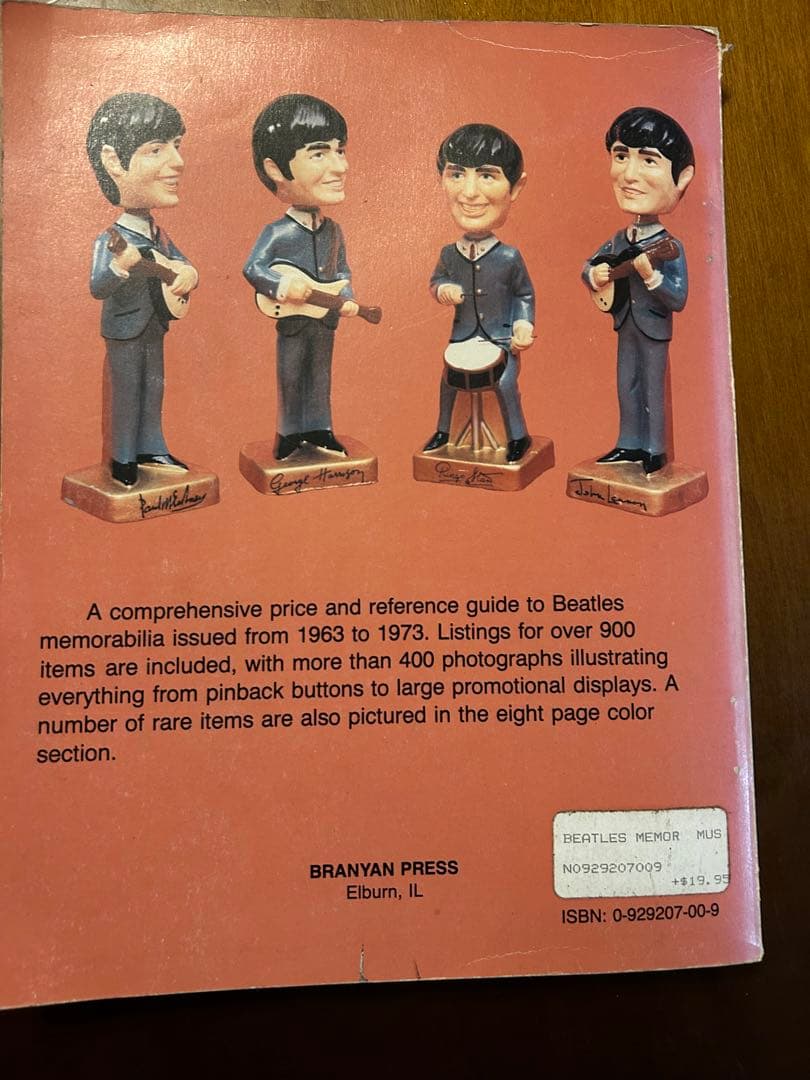 BEATLES コレクタブル プライス リスト