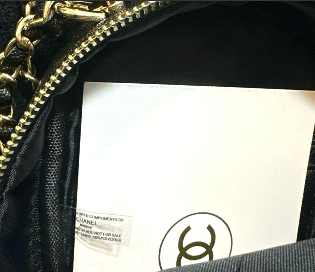 CHANEL MAKEUPバックパック　リュック　キルティング　ノベルティ