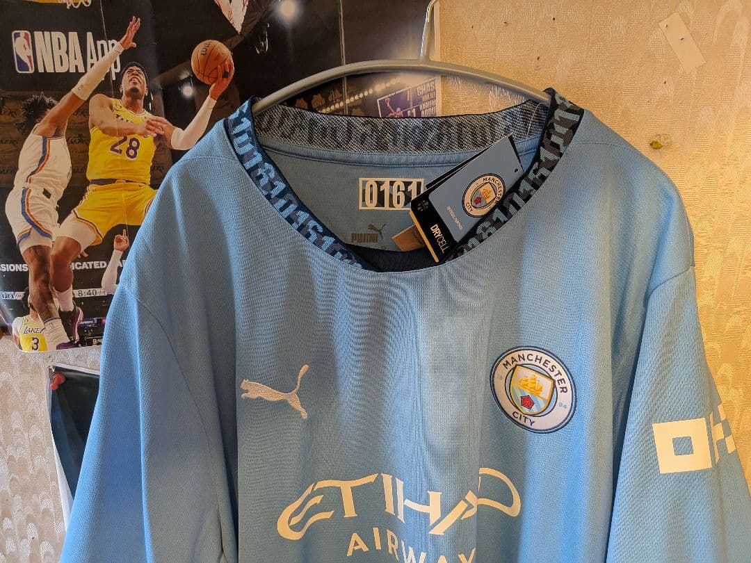 マンチェスターシティ24/25 ユニフォーム 新品タグ付き