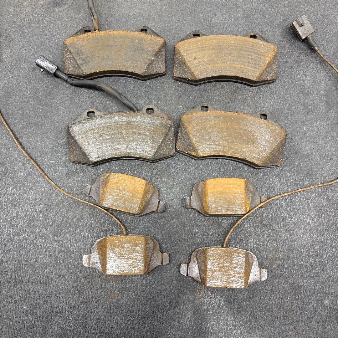 アバルト695純正ブレーキパッド前後、新車外し