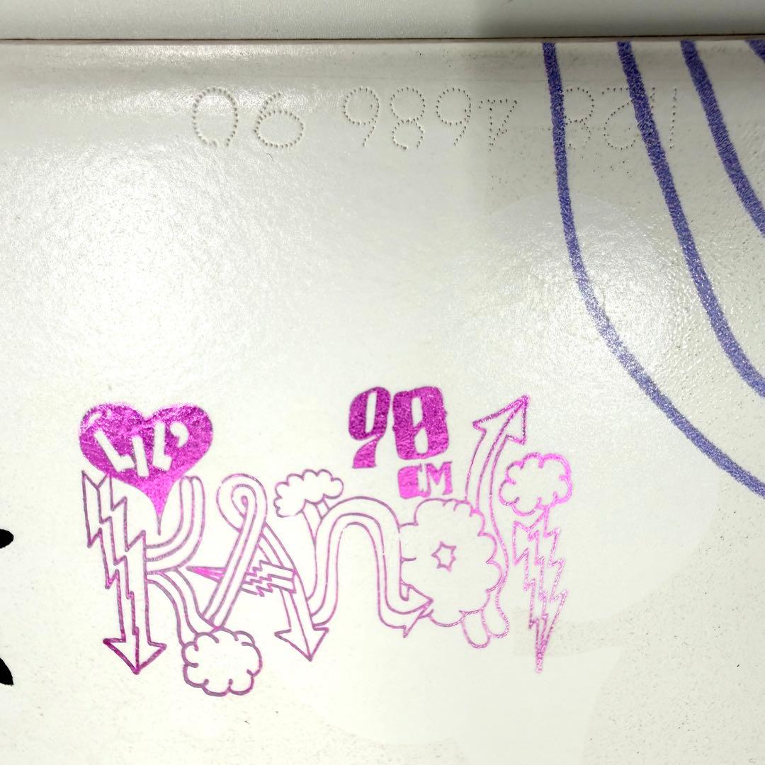 90cm K2 LIL KANDI キッズ スノーボード 3点セット 可愛い 白