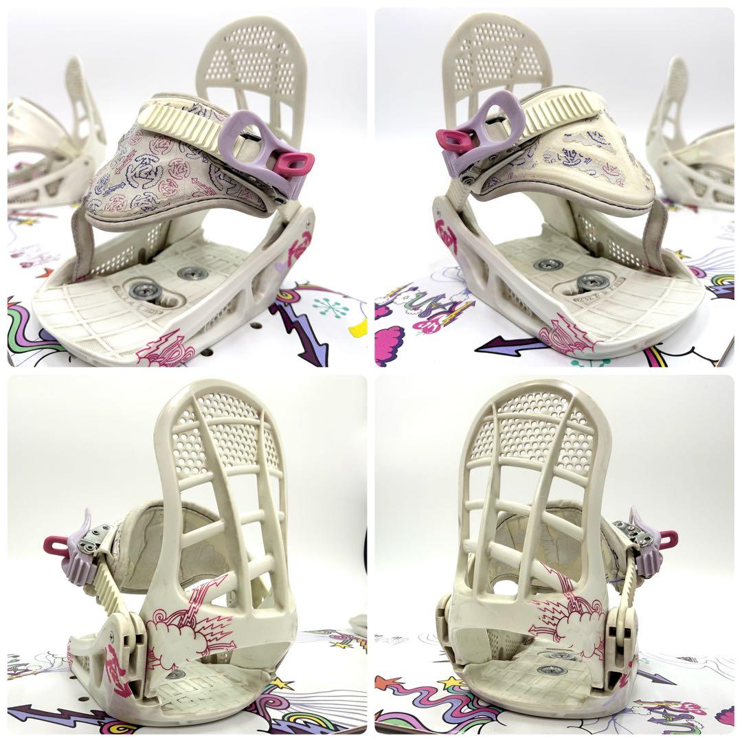 90cm K2 LIL KANDI キッズ スノーボード 3点セット 可愛い 白