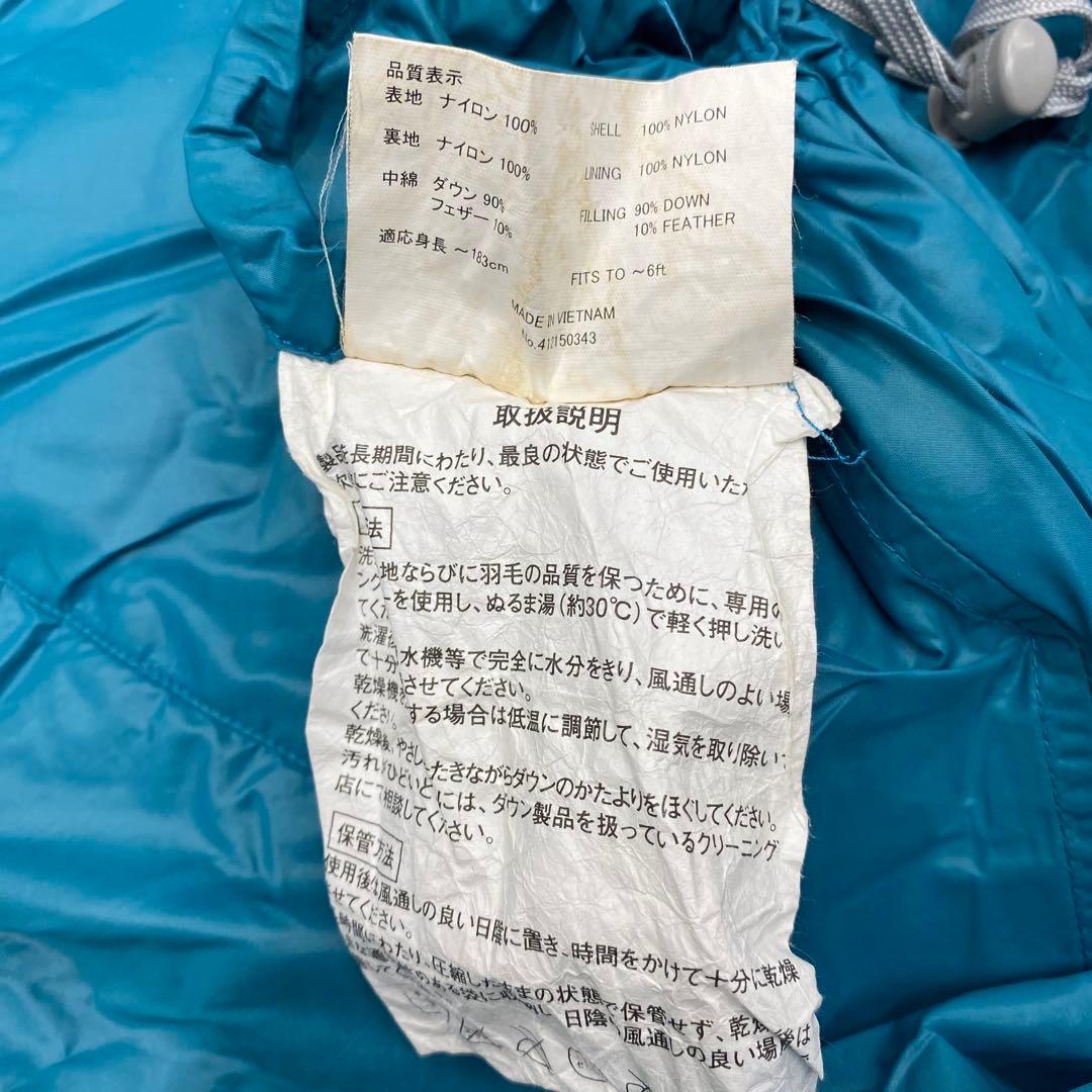 N409◯ モンベル アルパイン ダウンハガー 650 寝袋 ダウン