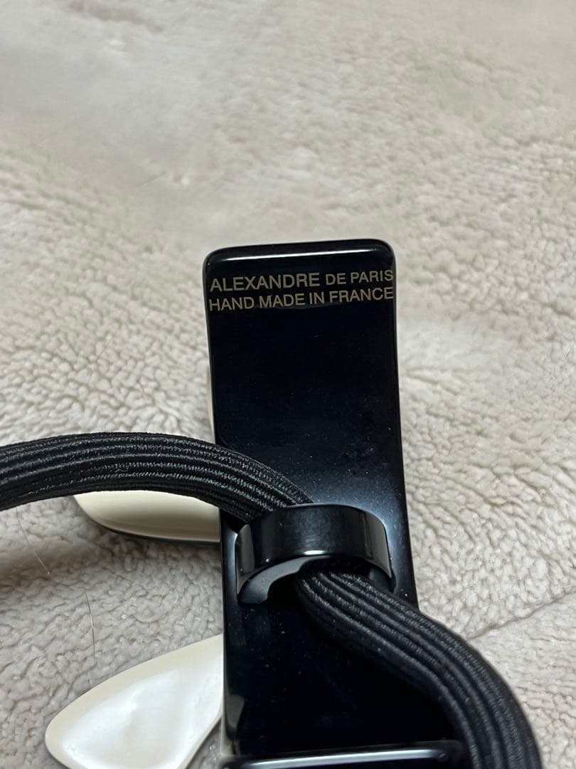 ALEXANDREDEPARIS アレクサンドルドゥパリ　リボンヘアゴム　ポニー