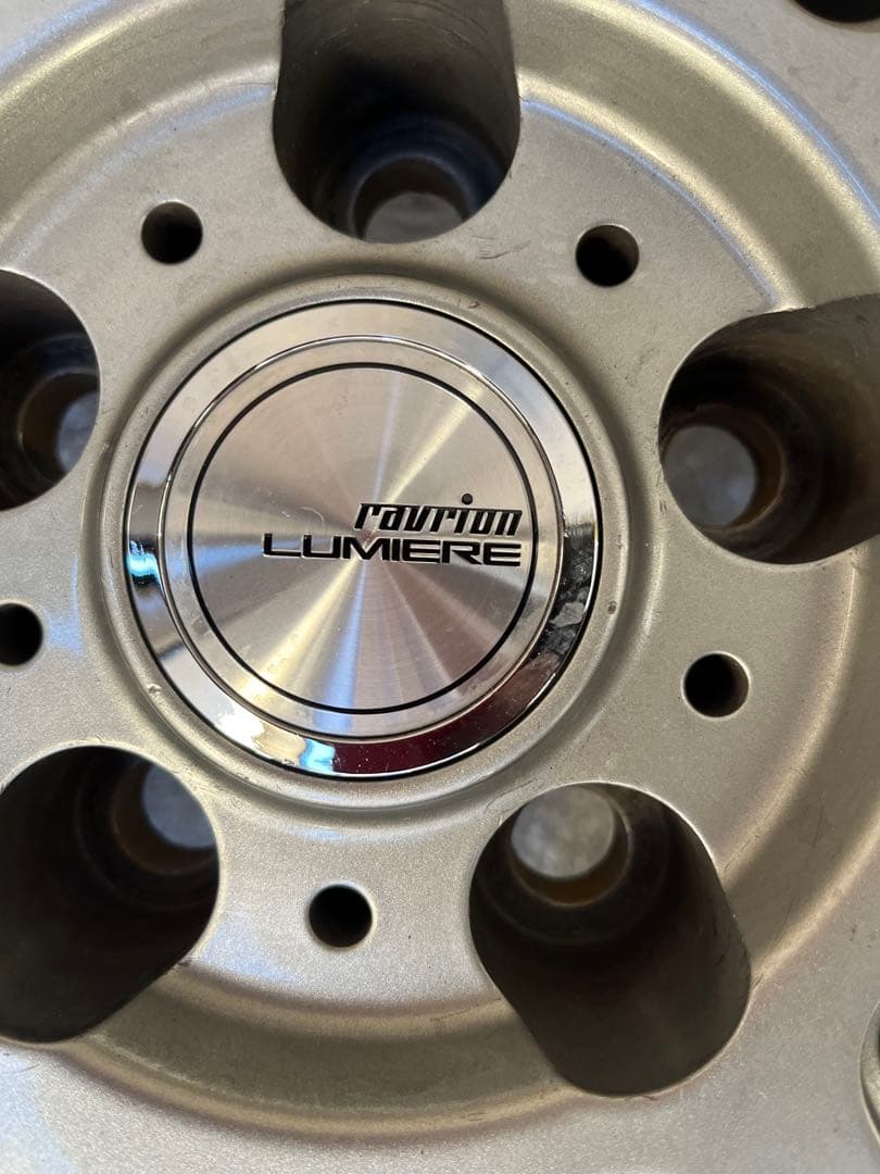 国産車17インチ 7J17 5/114 +38 ウェッズ製　アルミホイール1台分