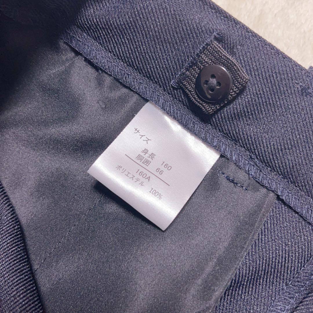 美品　jommjomm スーツセット　160cm 男の子 ネイビー　銀ボタン