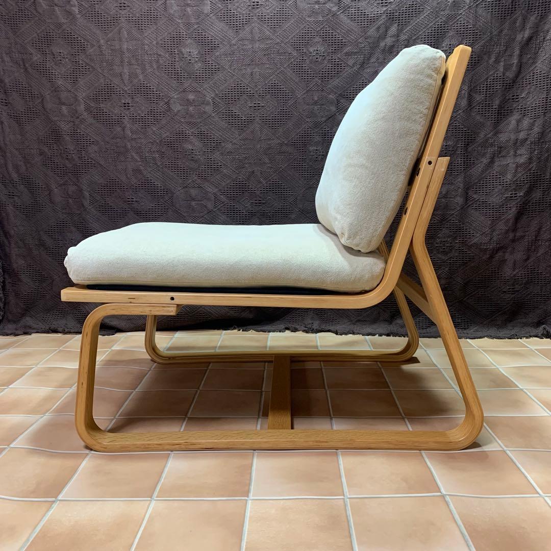 MUJI 無印良品 リビングでもダイニングでもつかえるソファチェア オーク材