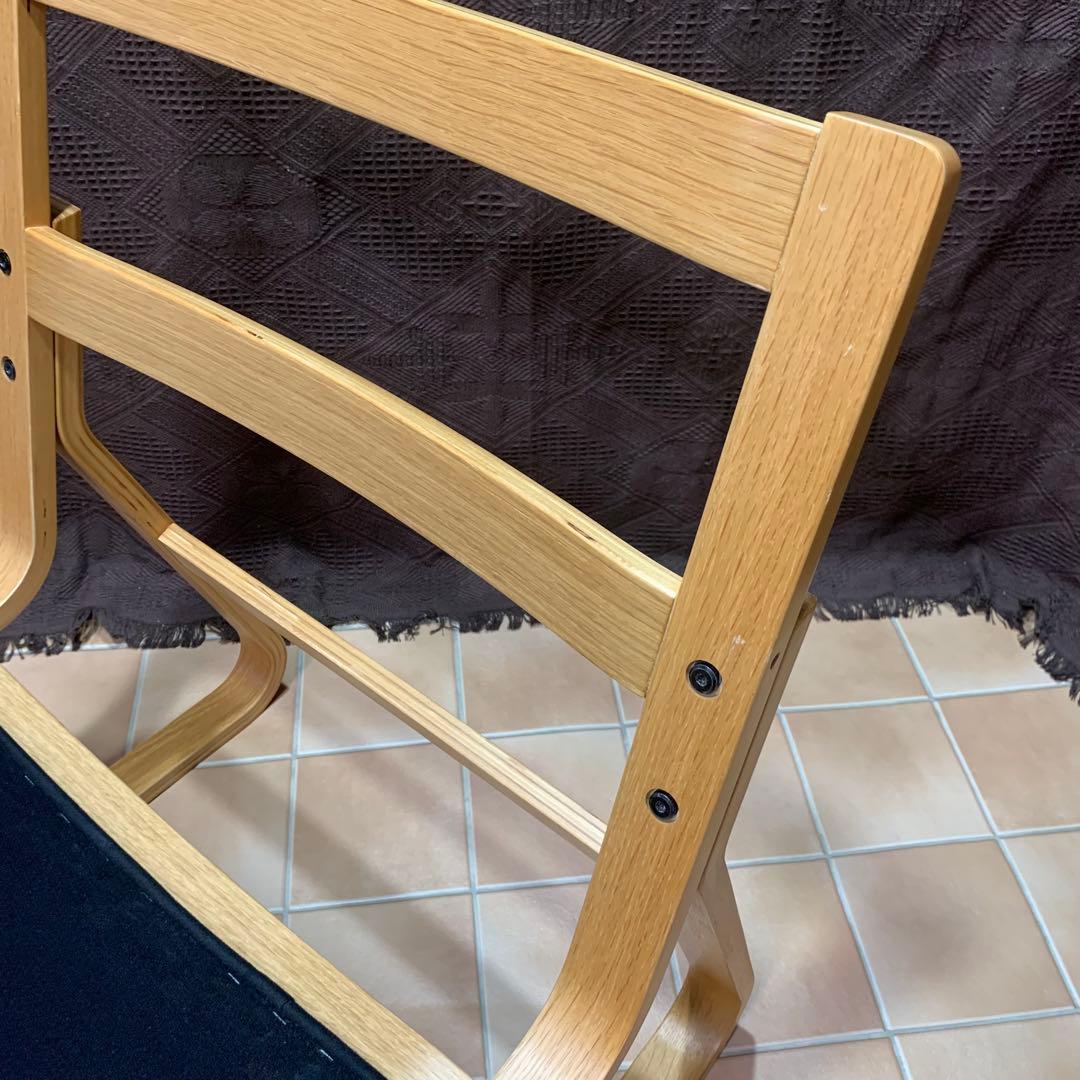 MUJI 無印良品 リビングでもダイニングでもつかえるソファチェア オーク材