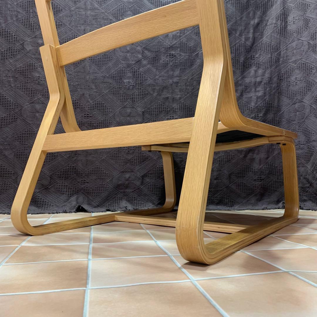 MUJI 無印良品 リビングでもダイニングでもつかえるソファチェア オーク材
