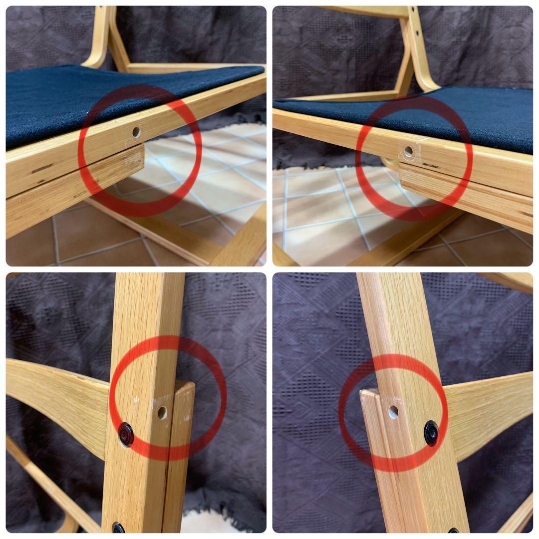 MUJI 無印良品 リビングでもダイニングでもつかえるソファチェア オーク材