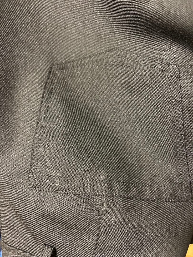 パンツ sefr JIRO TROUSER \"BLACK WOOL\"