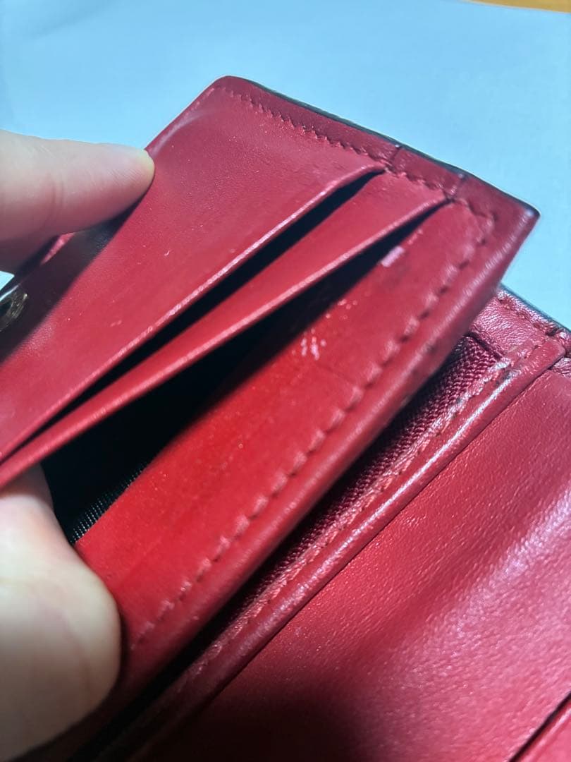 Y*マ様 グッチ ミスティックキャット スプリーム GG PVC 折り財布