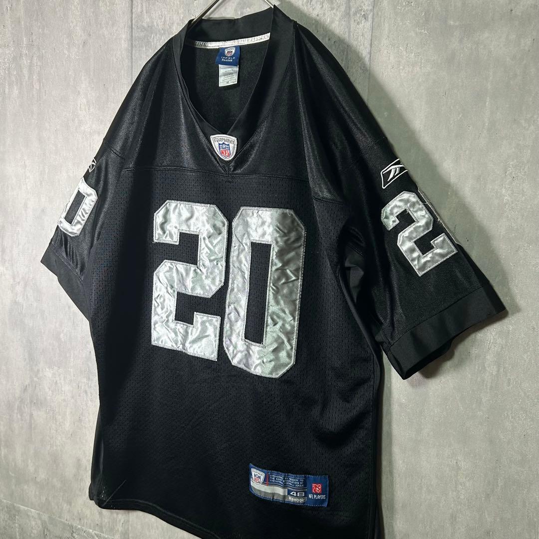 Reebok NFL Raiders Mcfadden #20 ゲームシャツ