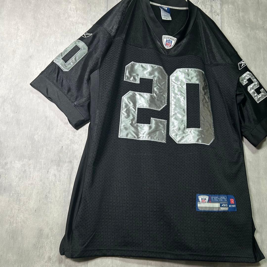 Reebok NFL Raiders Mcfadden #20 ゲームシャツ